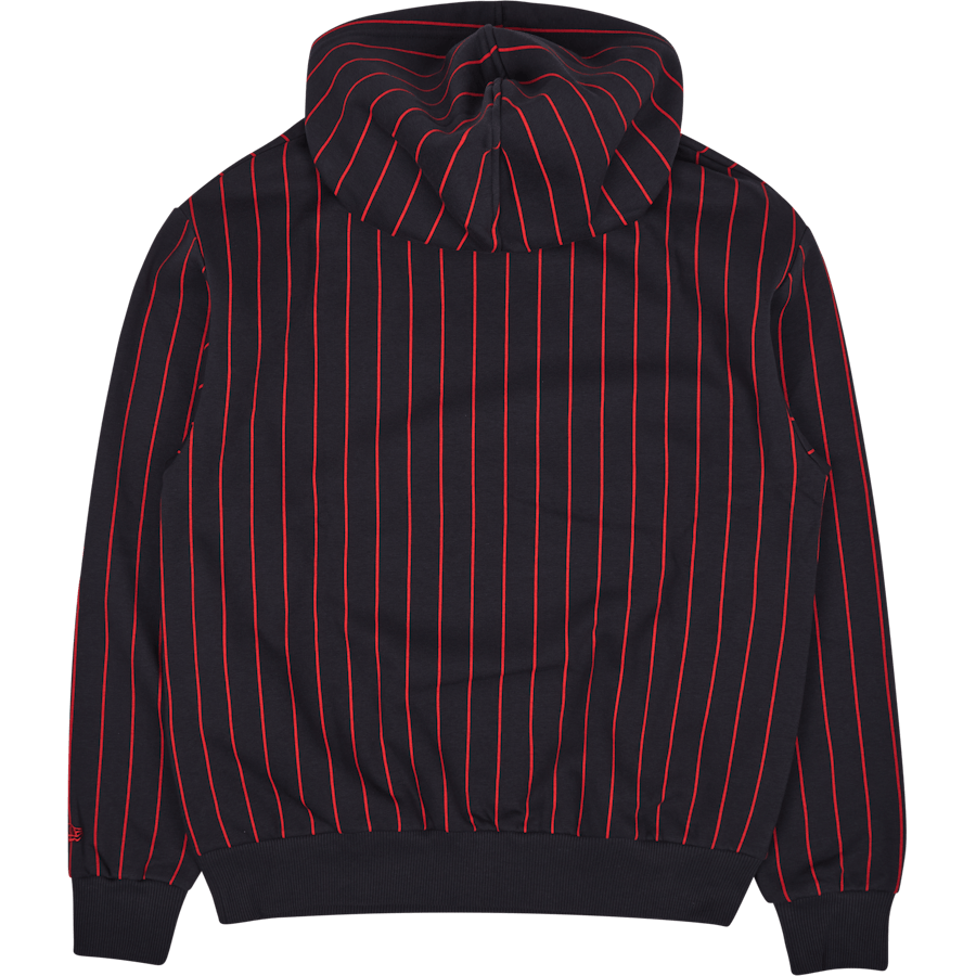 Sweat à capuche surdimensionné à fines rayures New Nvyatr