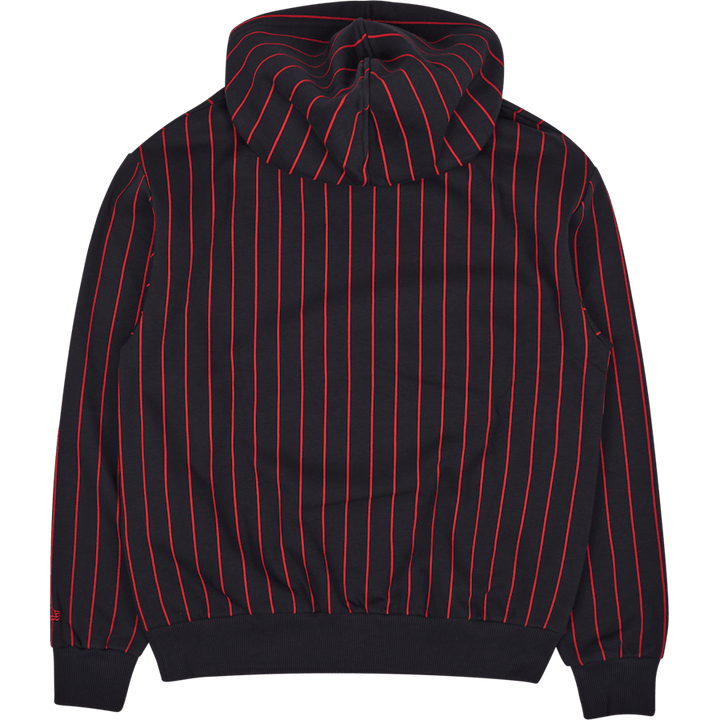 Sweat à capuche surdimensionné à fines rayures New Nvyatr