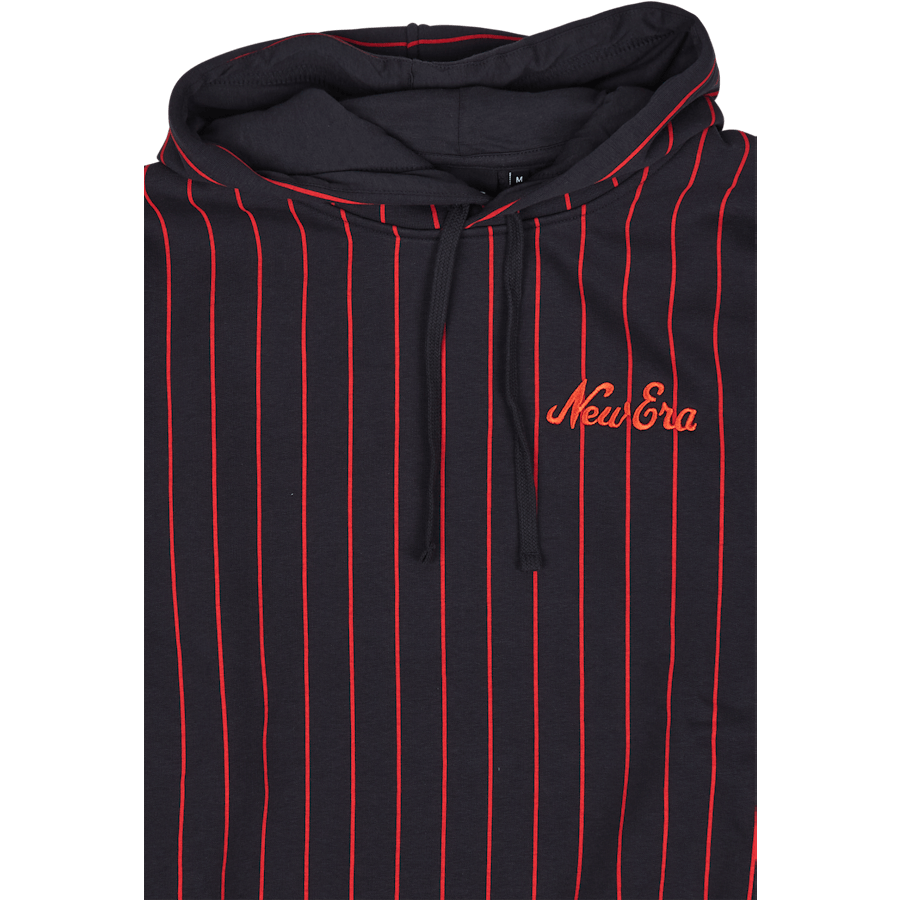 Sweat à capuche surdimensionné à fines rayures New Nvyatr