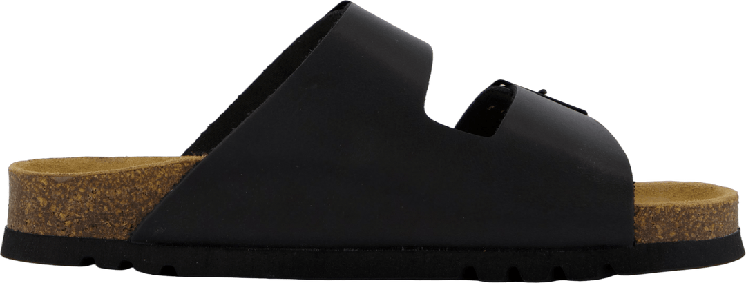 Sl Josephine Leder Schwarz Schwarz