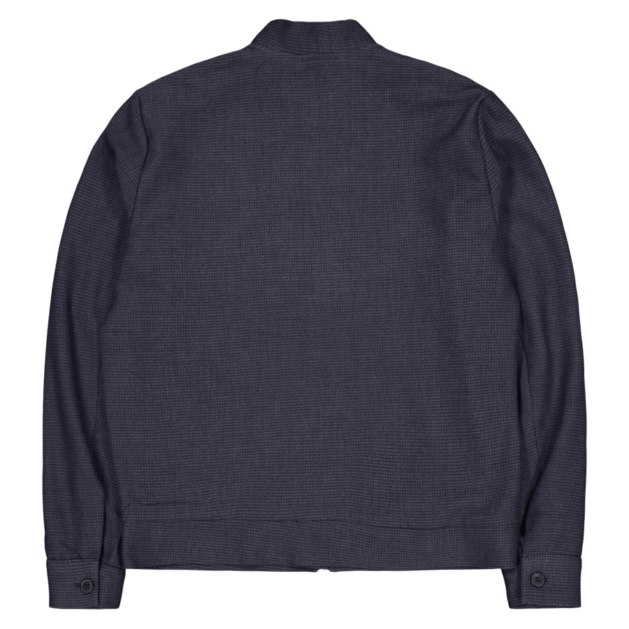 Les Deux Como Structure Bomber Veste Foncé