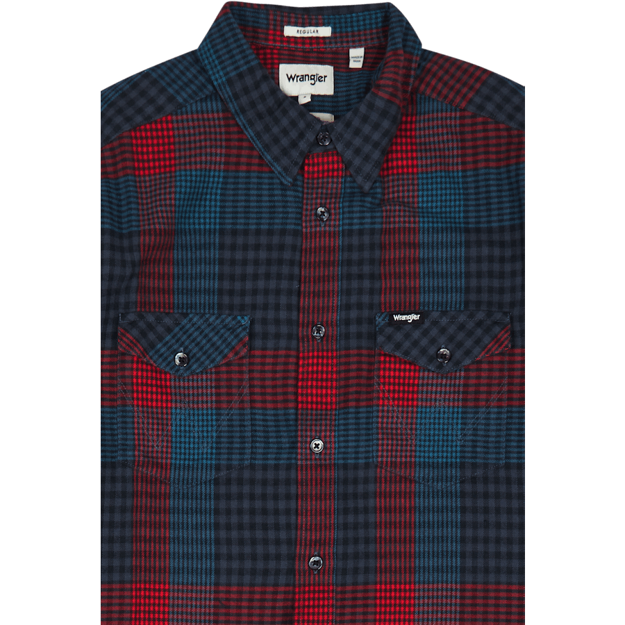 Chemise à rabat 2 poches Ls