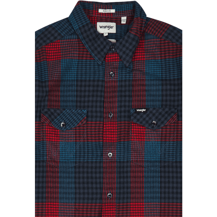 Chemise à rabat 2 poches Ls