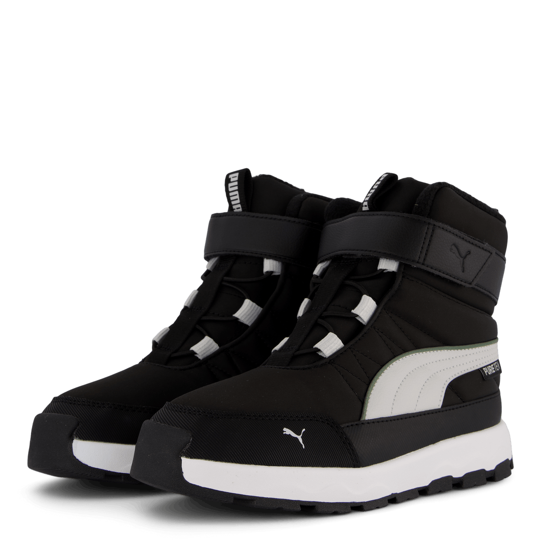 Puma Evolve Boot Puretex Ac+ps Puma Nero-ash Grigio-puma Bianco