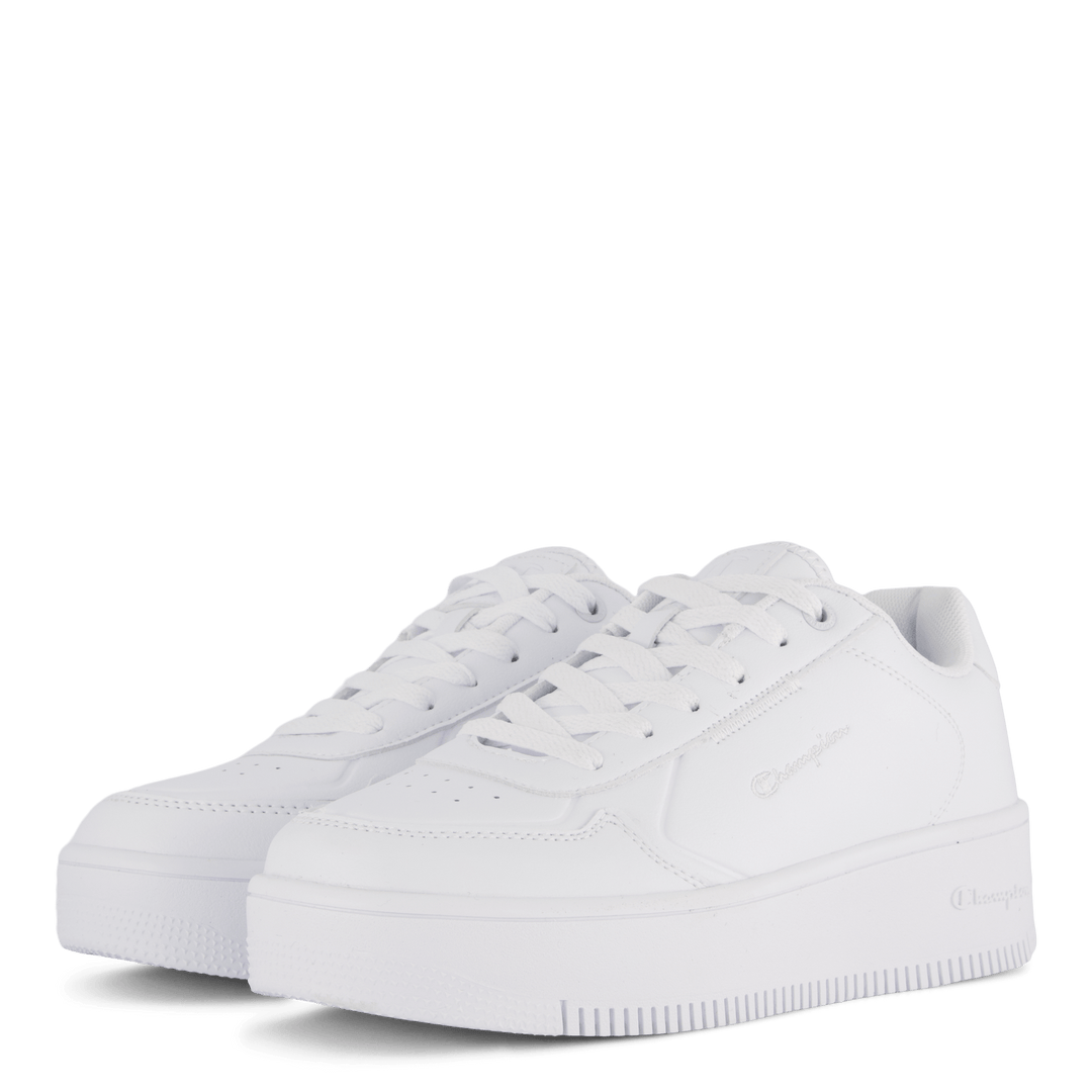 Chaussures basses RD18 PLATFORM LOW blanches