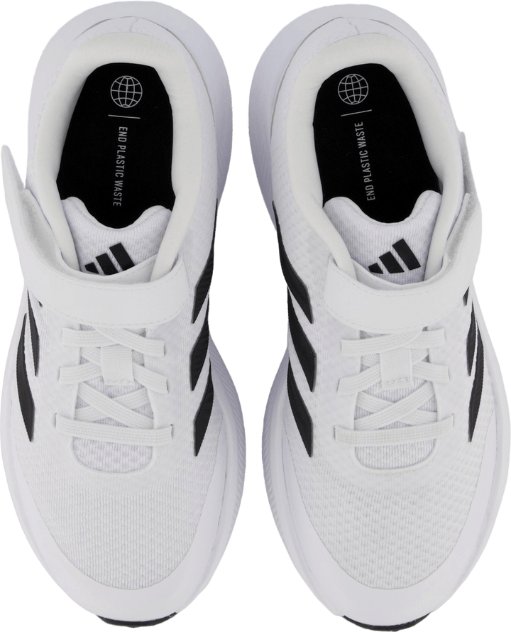 RunFalcon 3.0 Elastic Lace Top Strap Schuhe Cloud White / Core Black / Cloud White