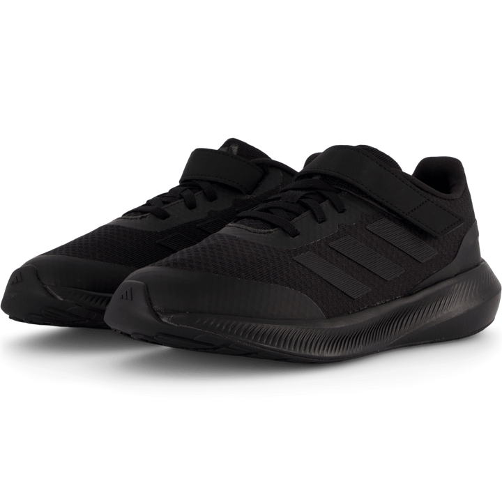 RunFalcon 3.0 Elastic Lace Top Strap-sko Core Black / Core Black / Core Black