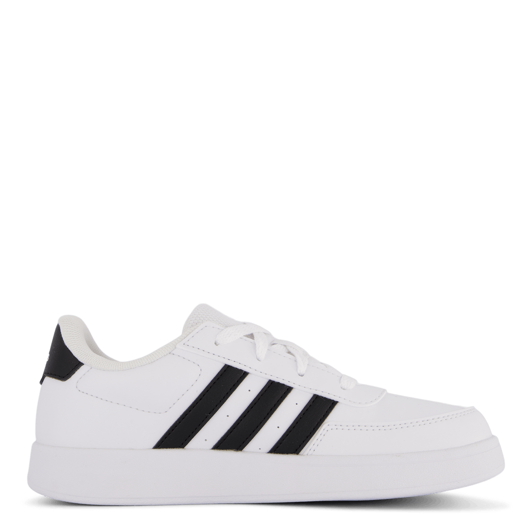 Chaussures à lacets Breaknet Lifestyle Court Blanc nuage / Noir noyau / Noir noyau