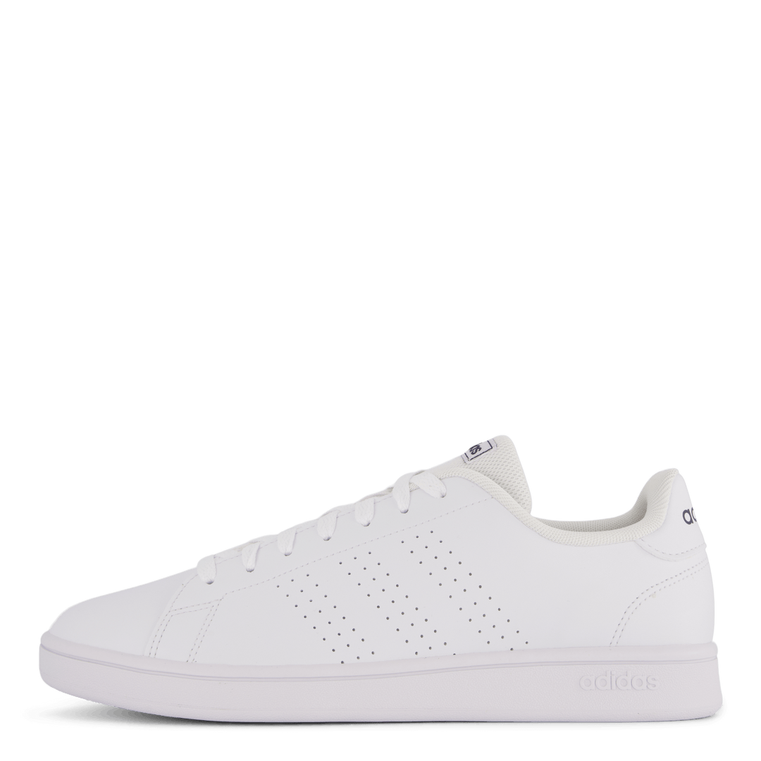 Advantage Base Court Livsstilsskor Molnvit / Molnvit / Shadow Navy