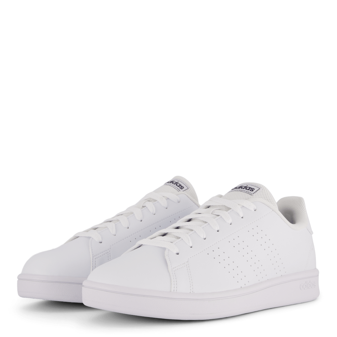 Advantage Base Court Livsstilsskor Molnvit / Molnvit / Shadow Navy