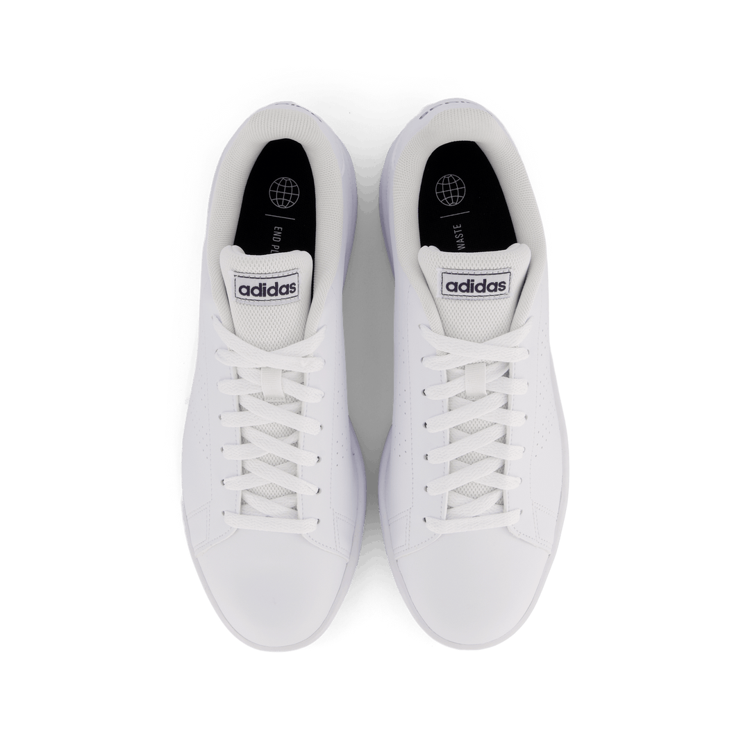 Advantage Base Court Livsstilsskor Molnvit / Molnvit / Shadow Navy