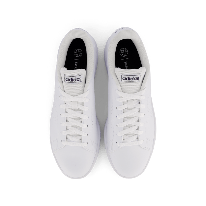 Advantage Base Court Livsstilsskor Molnvit / Molnvit / Shadow Navy