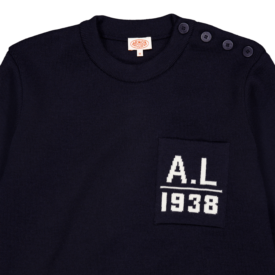 Pull Marin Héritage Navire