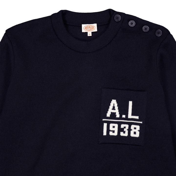 Pull Marin Héritage Navire