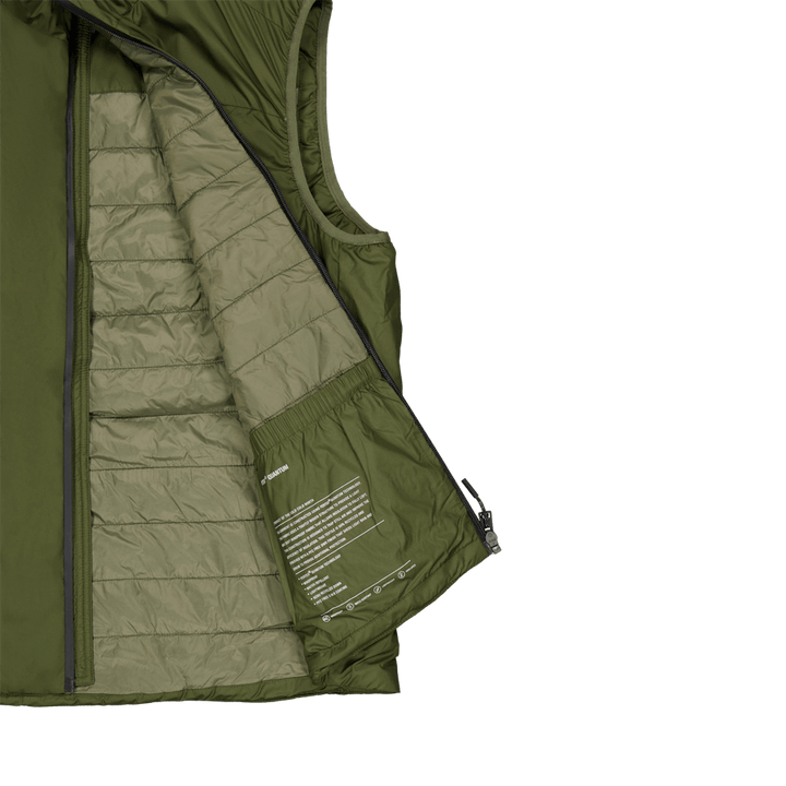 Arktisk Pertex Quantum Midlaye Army Green