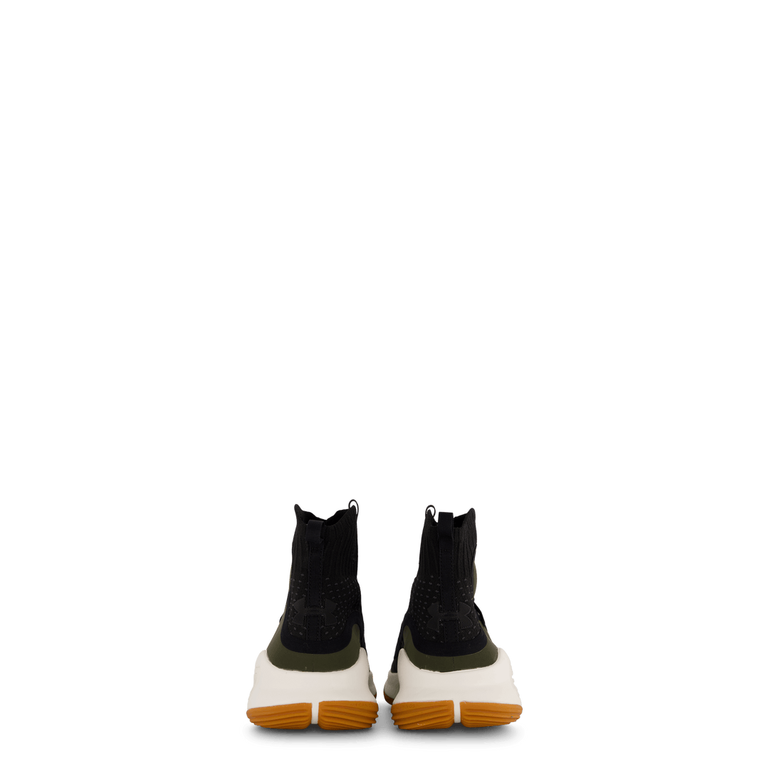 Curry 4 Retro Stealth Cinzento