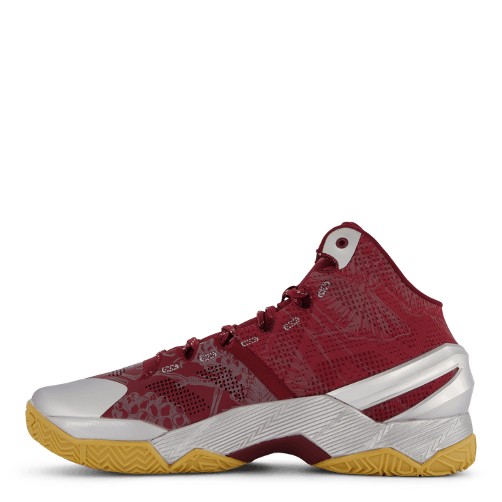 Curry 2 Retro Dark Maroon