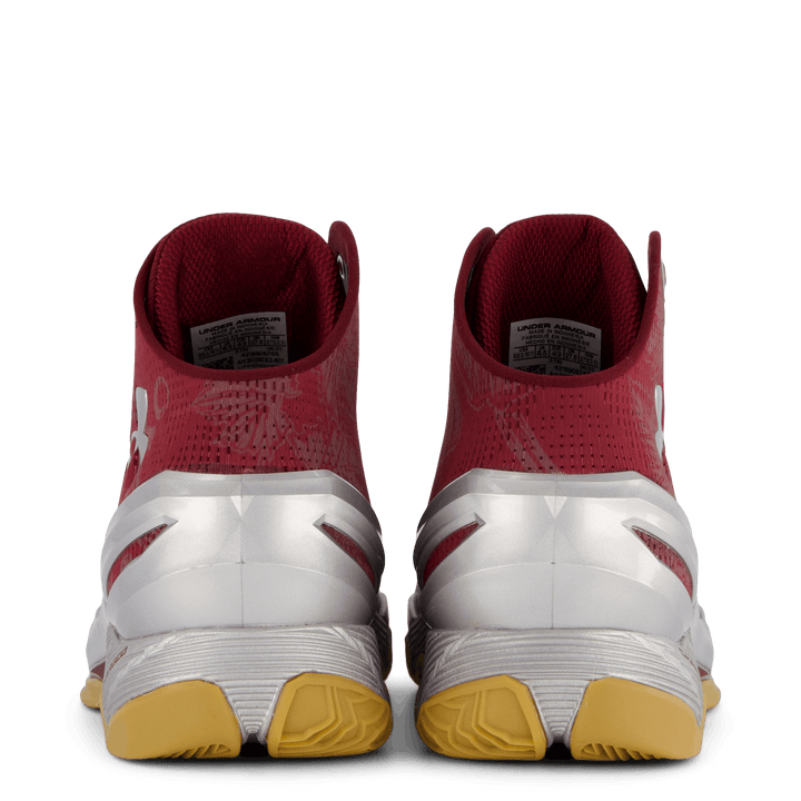 Curry 2 Retro Dark Maroon