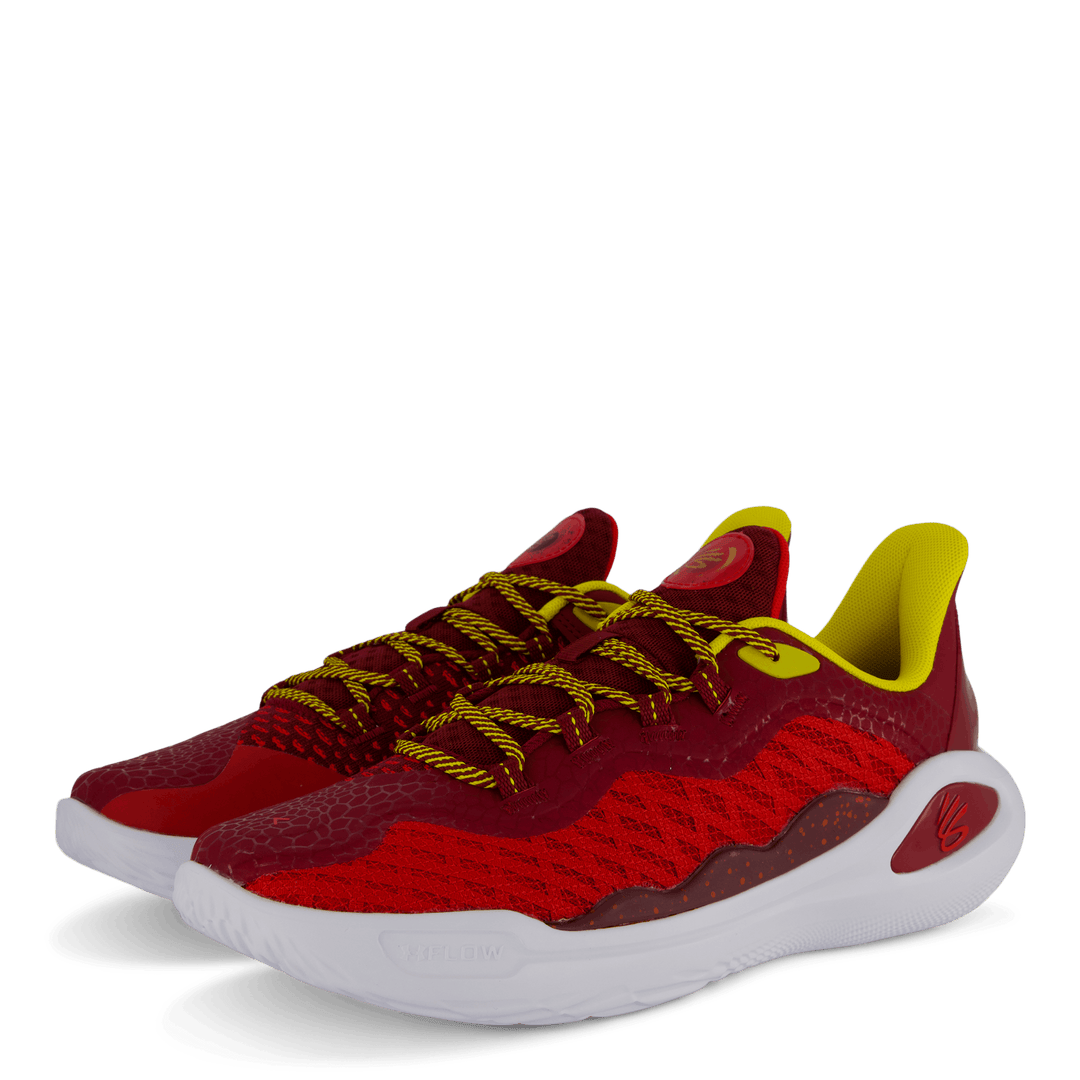 Curry 11 Fire Dark Maroon