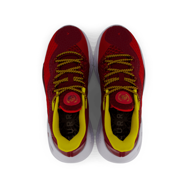 Curry 11 Fire Dark Maroon