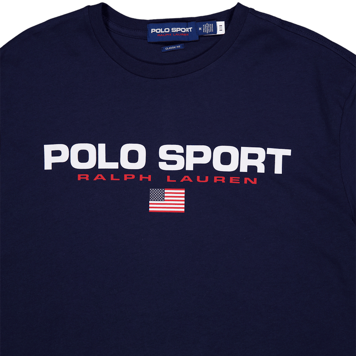 Koszulka sportowa polo o klasycznym kroju Cruise Navy / White