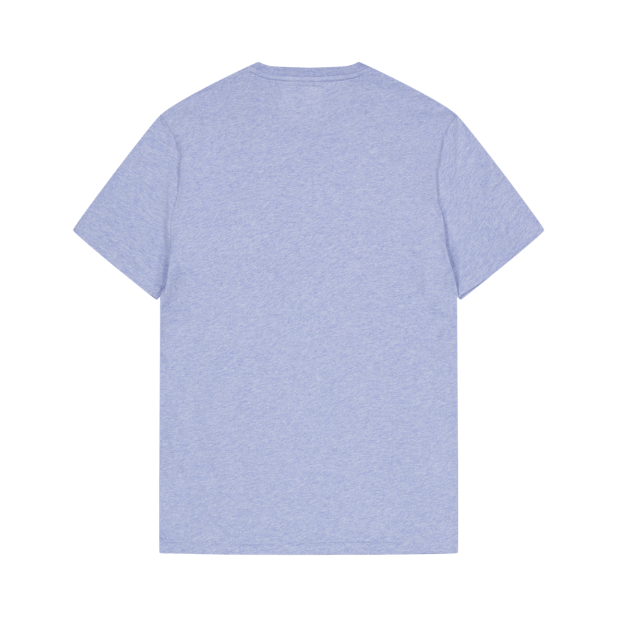 T-skjorte med rund hals i jersey og smal passform Isle Heather