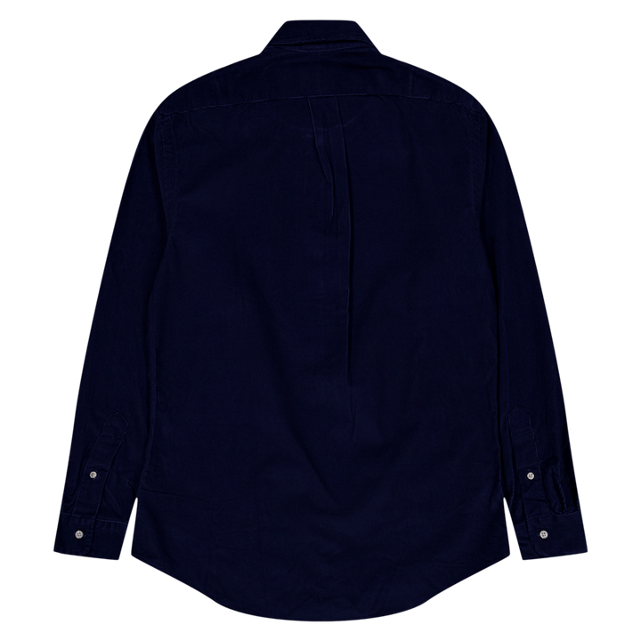 Custom Fit Corduroy-skjorte Newport Navy