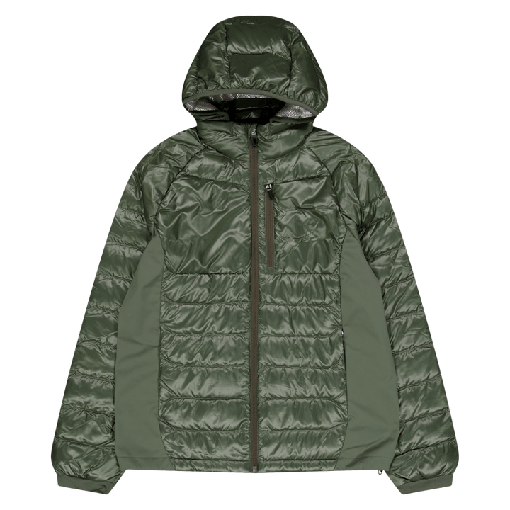 Vannavvisende hybrid dunjakke Fossil Green