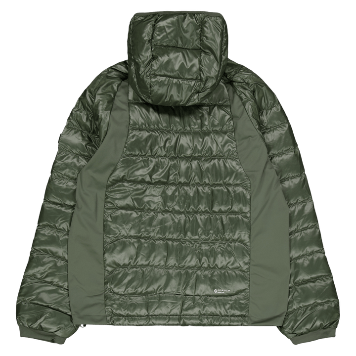 Vannavvisende hybrid dunjakke Fossil Green