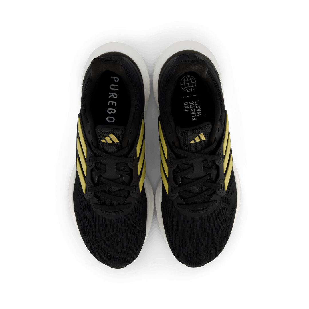 Pureboost 23 kengät Core Black / Gold Metallic / Hiili