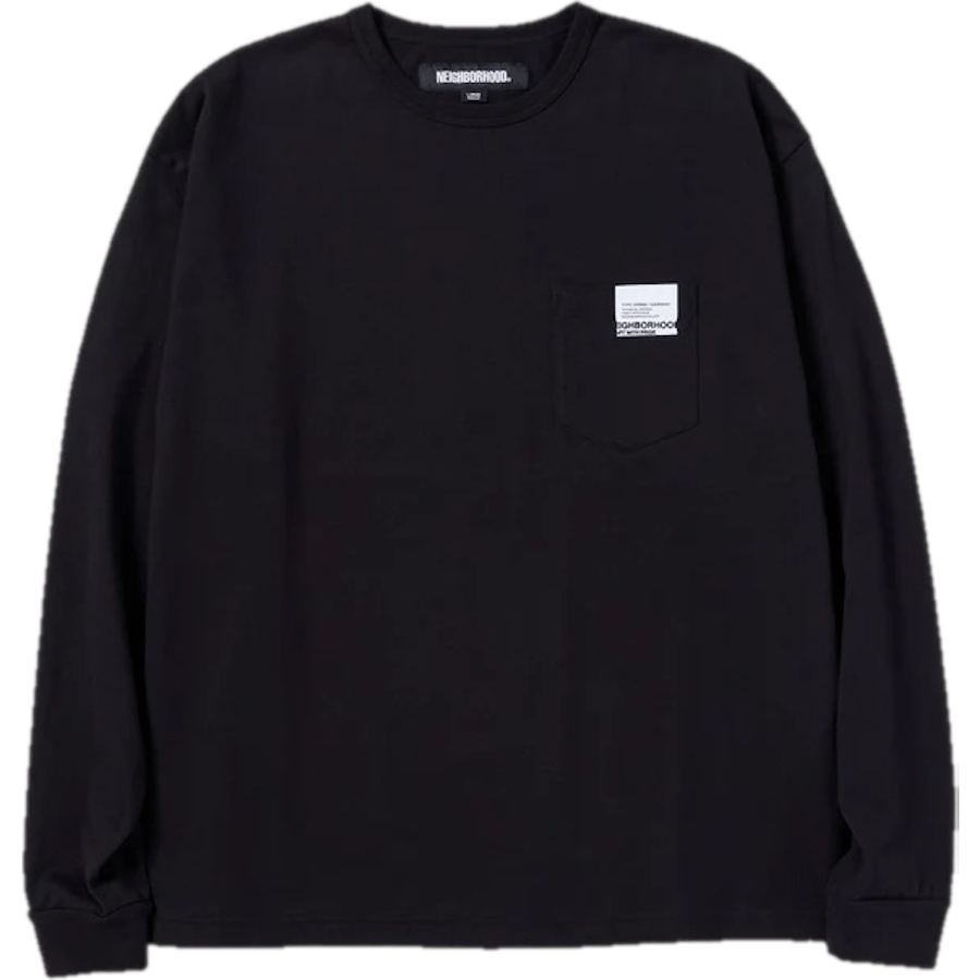 Classic-p Crewneck Ls Black