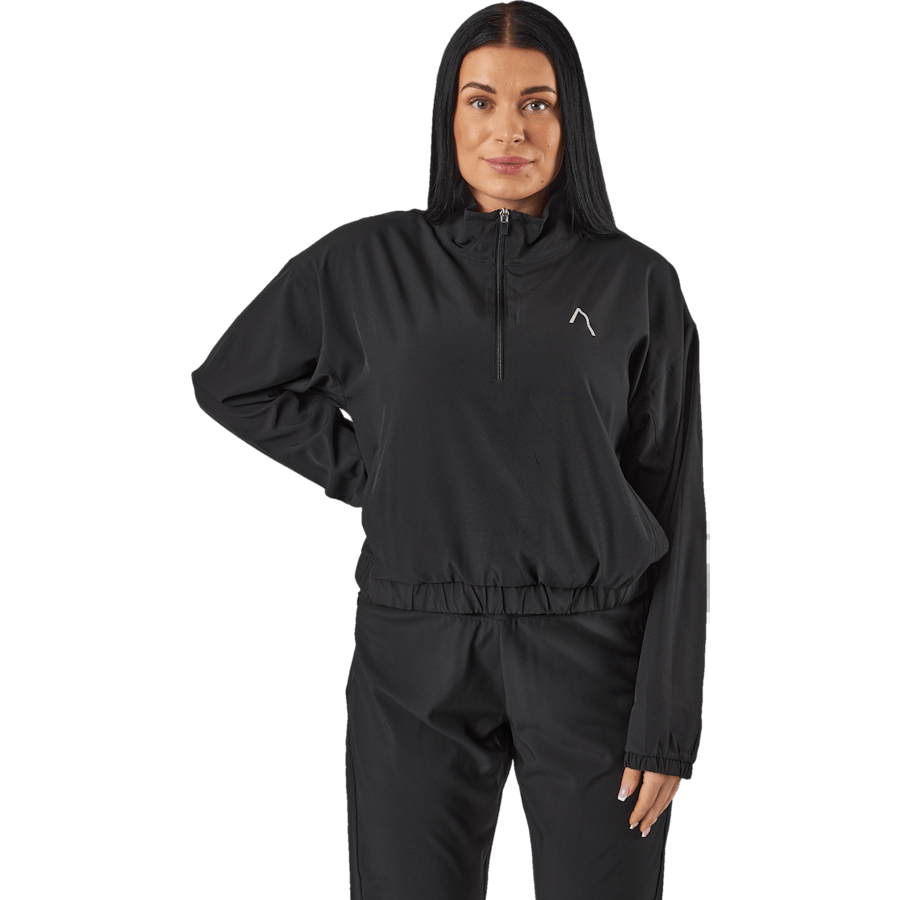 Veste Tulip Halfzip Noir de jais