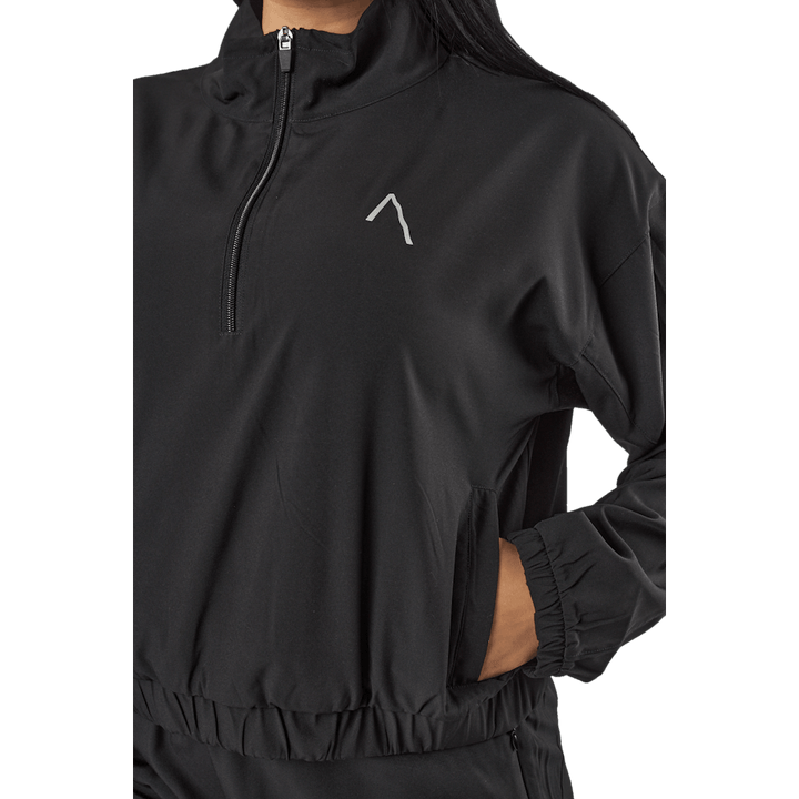 Veste Tulip Halfzip Noir de jais