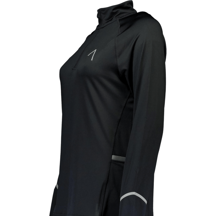 Talitha manches longues réfléchissantes noir de jais