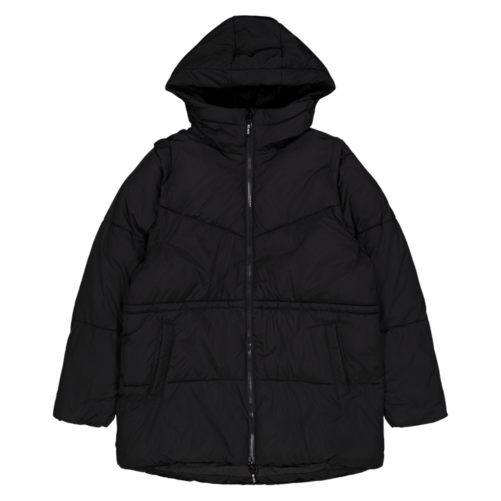 Maya polstret hybridjakke Jet Black