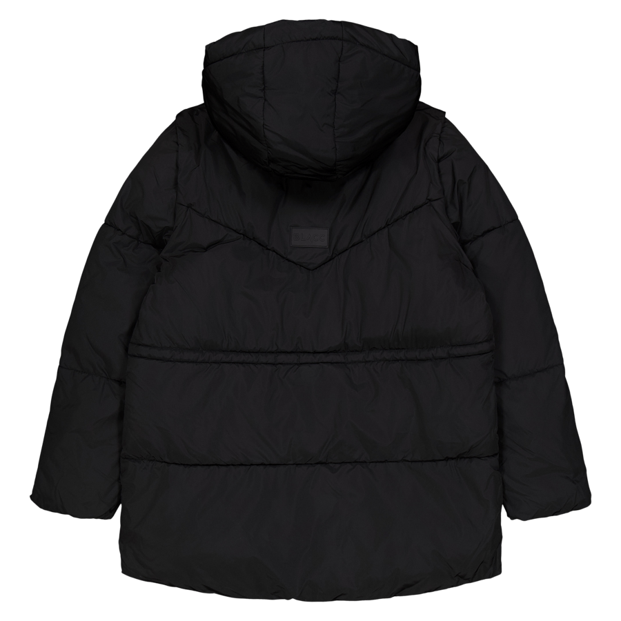 Maya polstret hybridjakke Jet Black