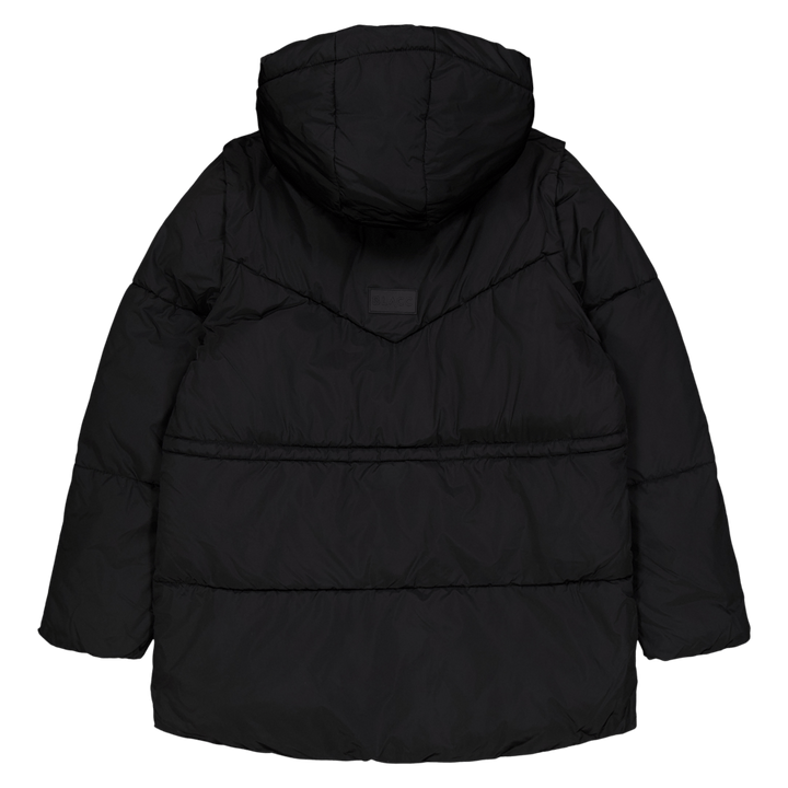 Maya polstret hybridjakke Jet Black