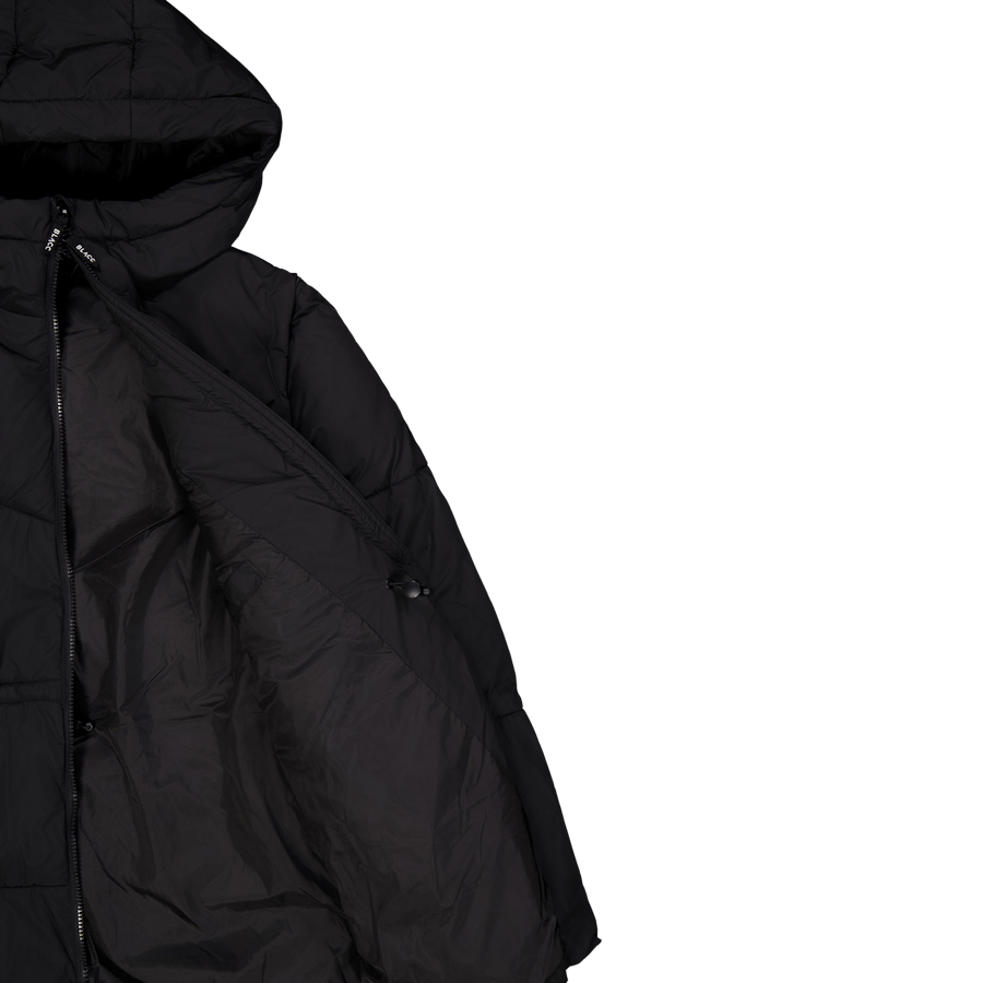 Maya polstret hybridjakke Jet Black