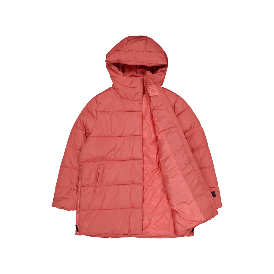 Lumi gewatteerde jas met rits Dusty Cedar