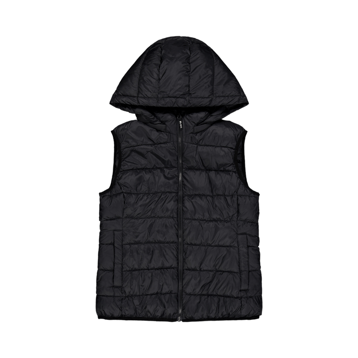 Lulu Hood Vest Svart
