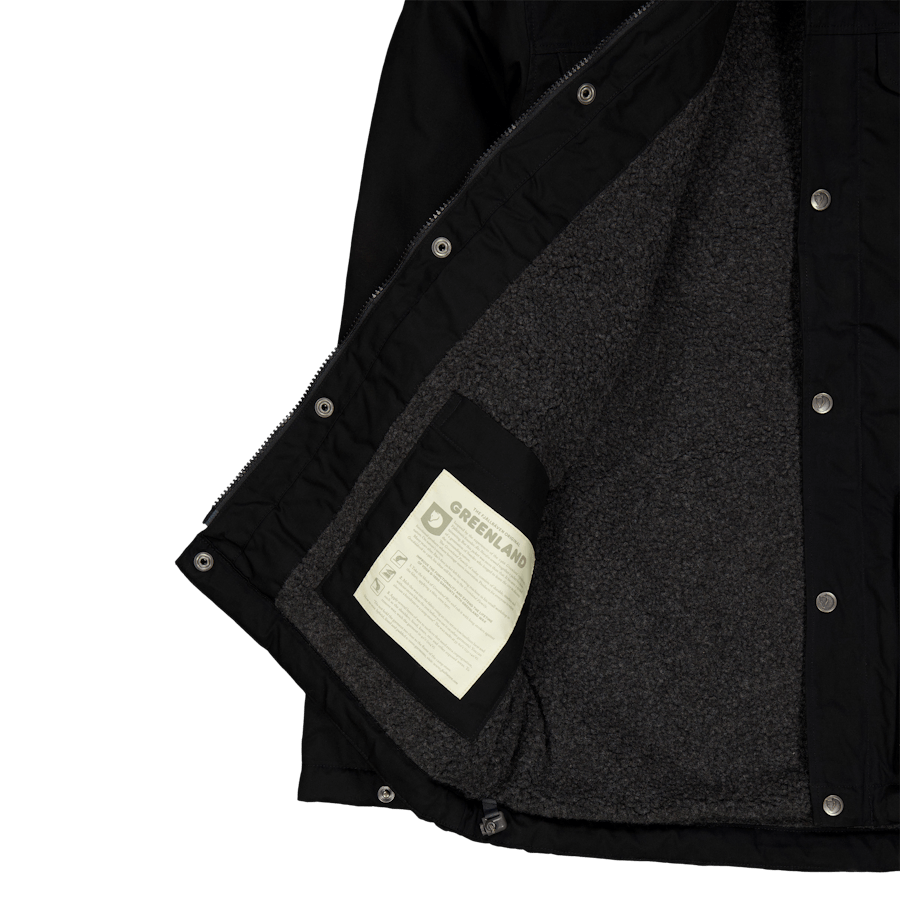 Greenland Winterjacke M Schwarz