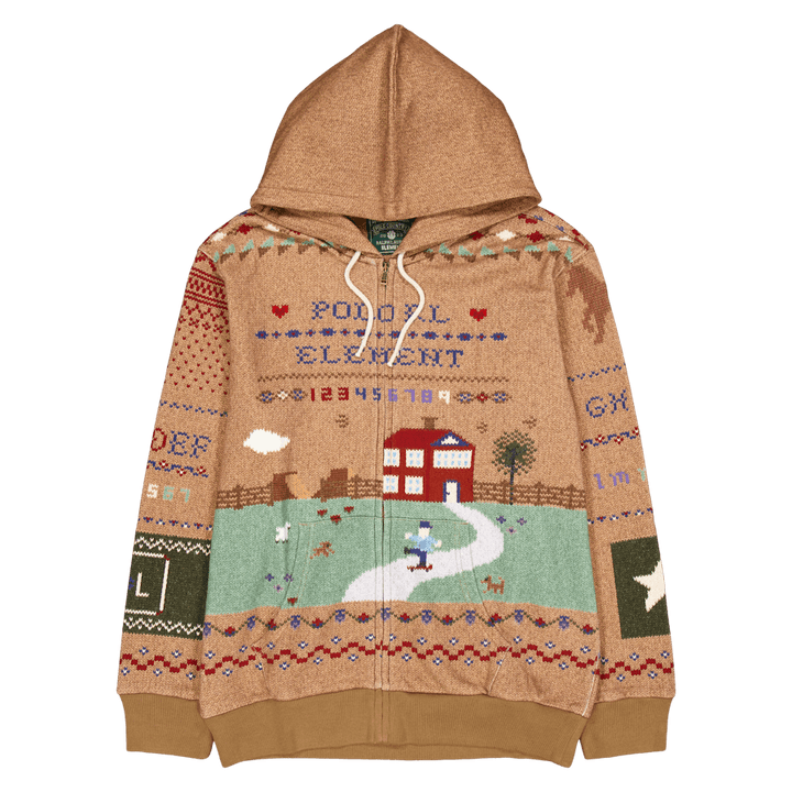 Polo x Element Fleece Hoodie Bruin Multi