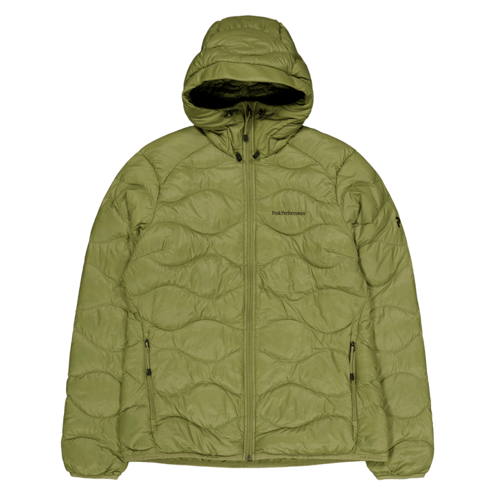 W Helium Down hupullinen takki Snap Green