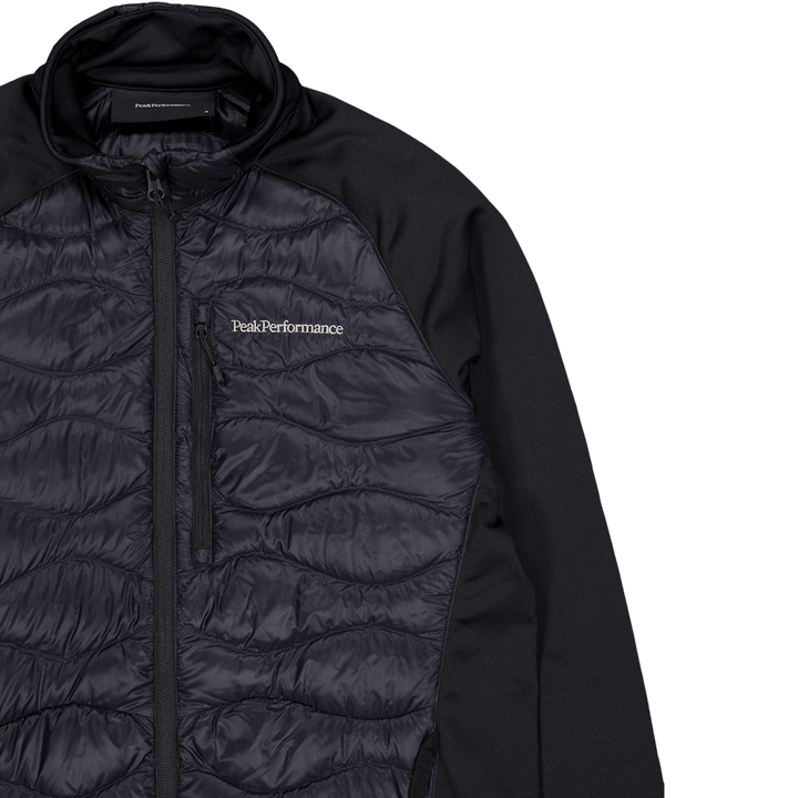 M Helium Down Hybrid Jacket Black