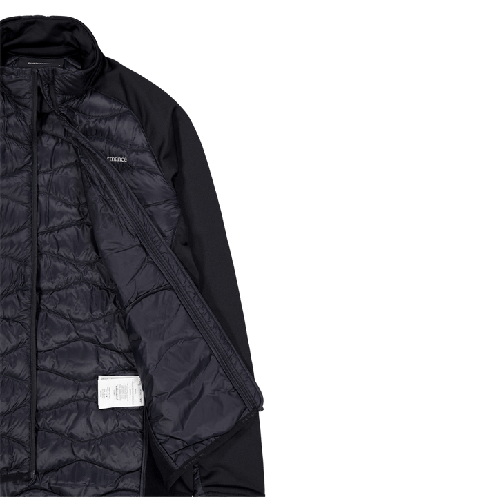 M Helium Down Hybrid Jacket Black