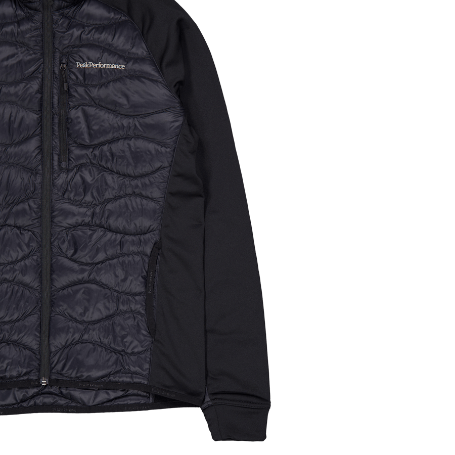 M Helium Down Hybrid Jacket Black