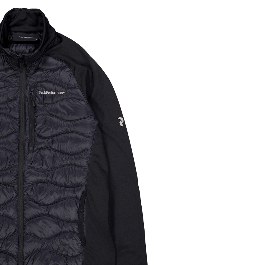 M Helium Down Hybrid Jacket Black