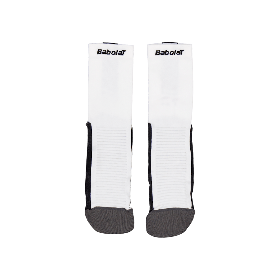 Calzini Padel a metà polpaccio Bianco/nero