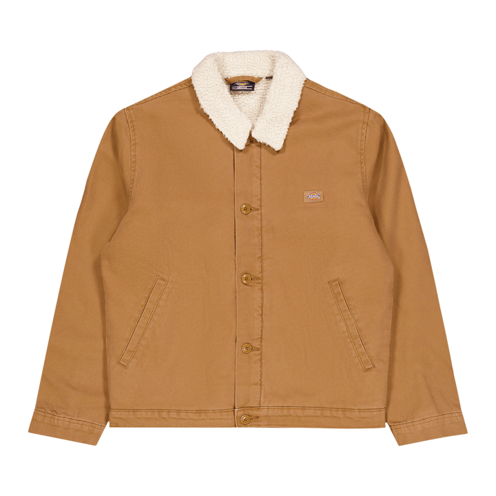 Dickies Duck Canvas Jackt Stone Washed Brown Duck