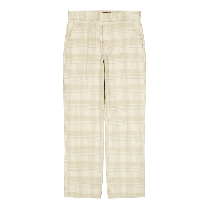 Alma Pant Cord Check Light